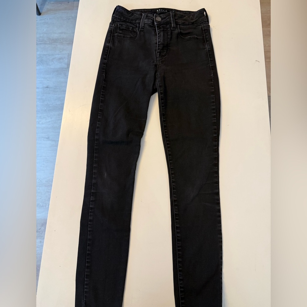 DSTLD black skinny jeans 26 x 28